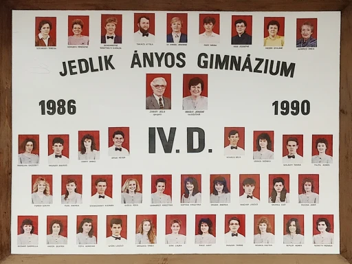 1990. évben ballagott D osztály