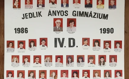 1990. évben ballagott D osztály